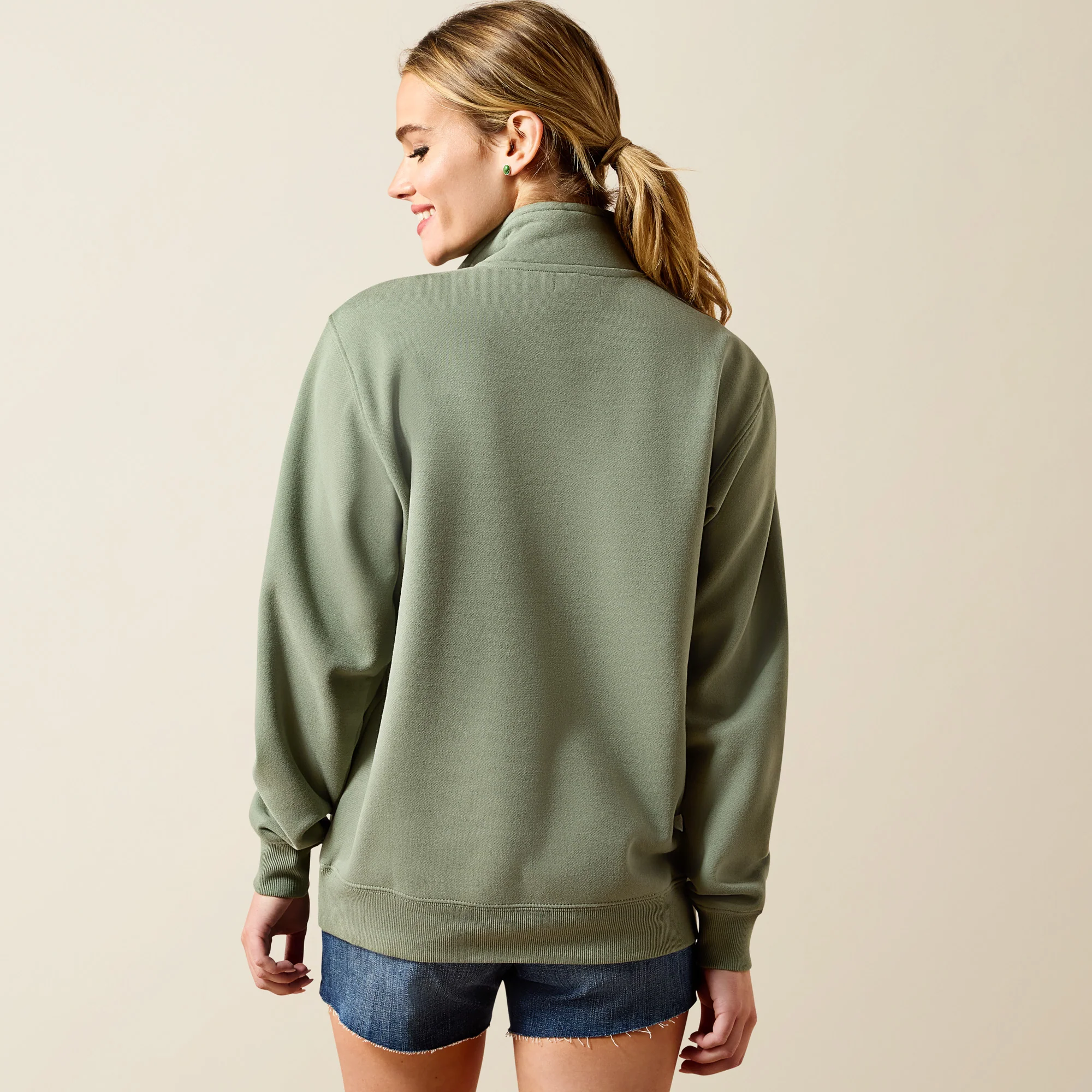 Ariat Women's Foundation 1/2 Zip Sweatshirt - Image 13