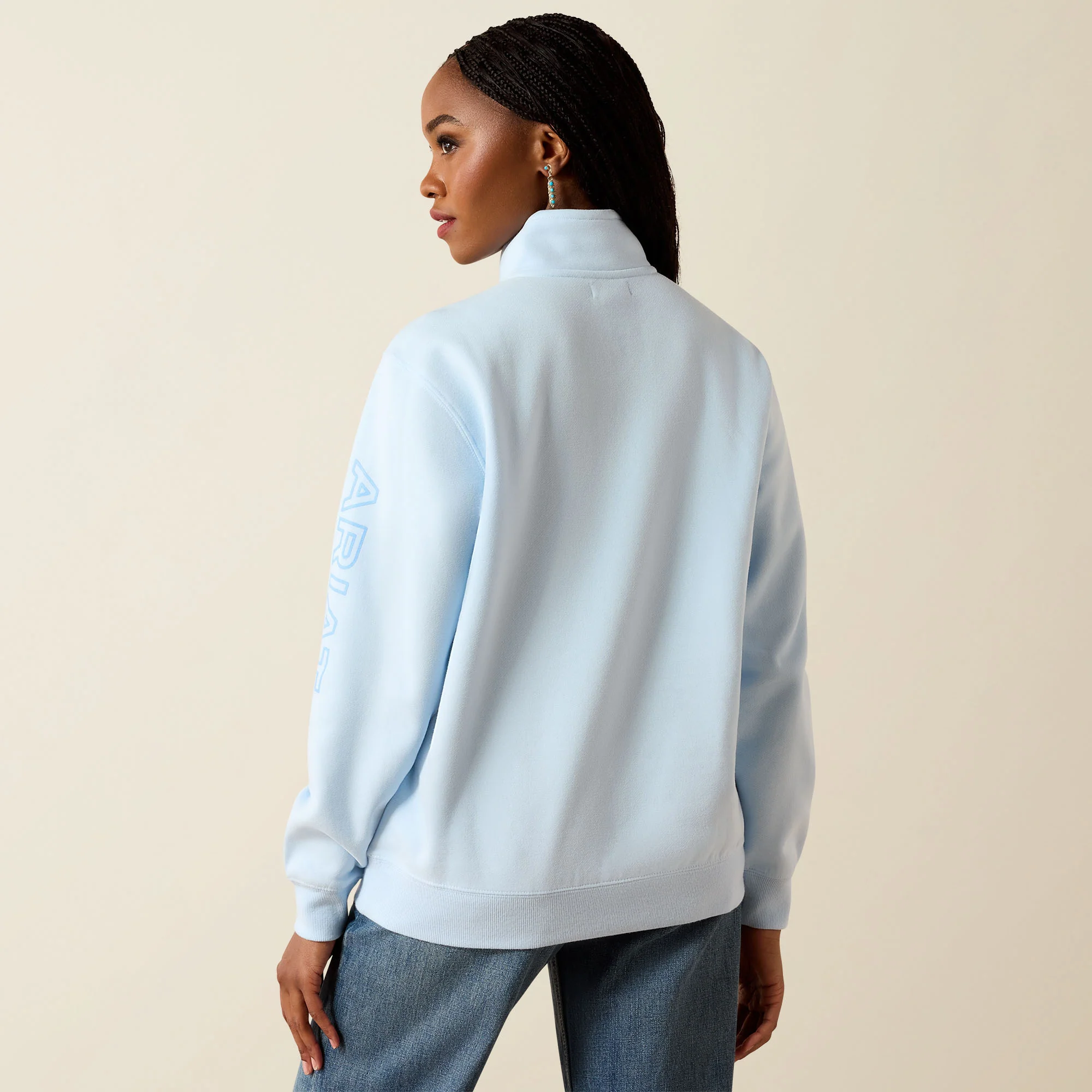 Ariat Women's Foundation 1/2 Zip Sweatshirt - Image 2