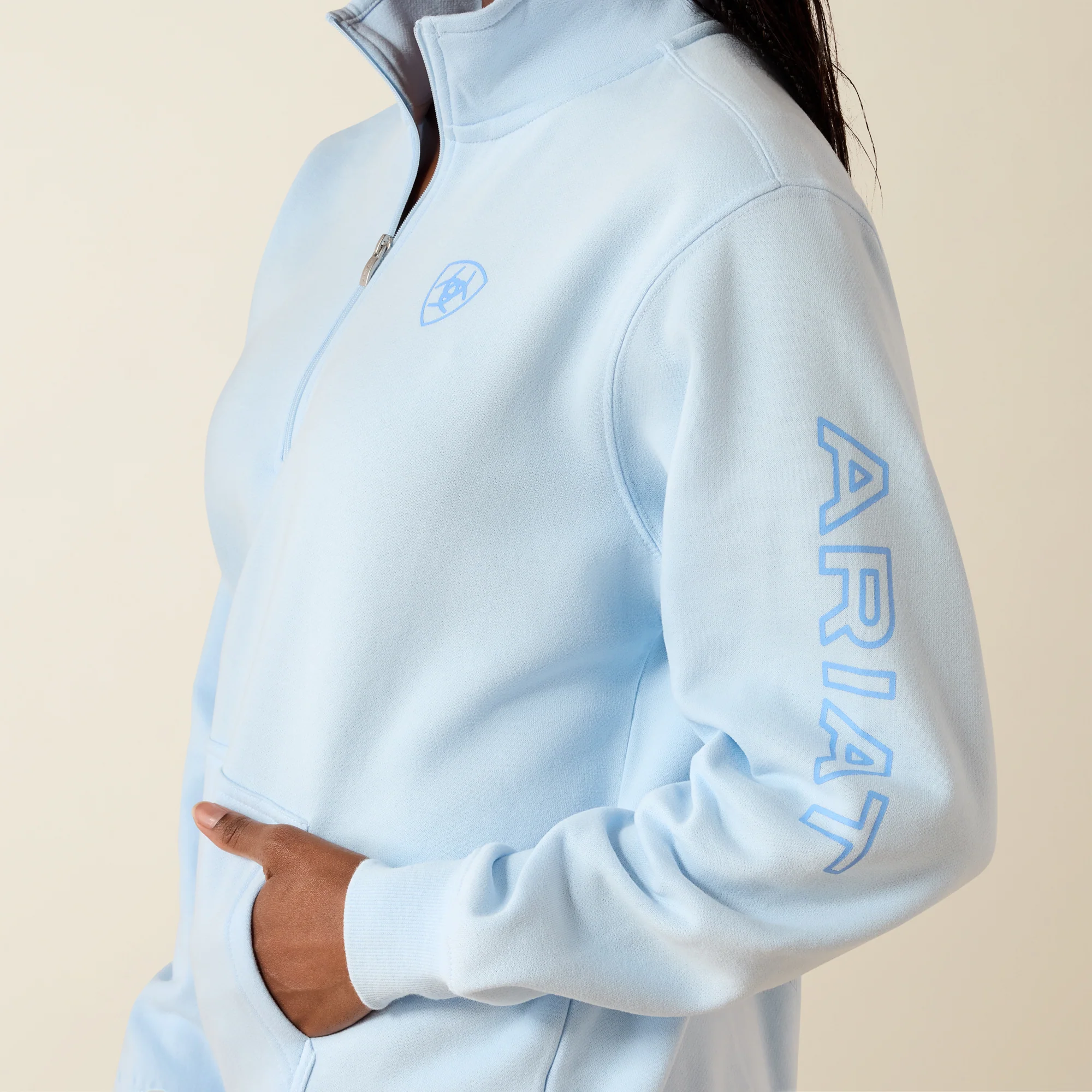 Ariat Women's Foundation 1/2 Zip Sweatshirt - Image 3