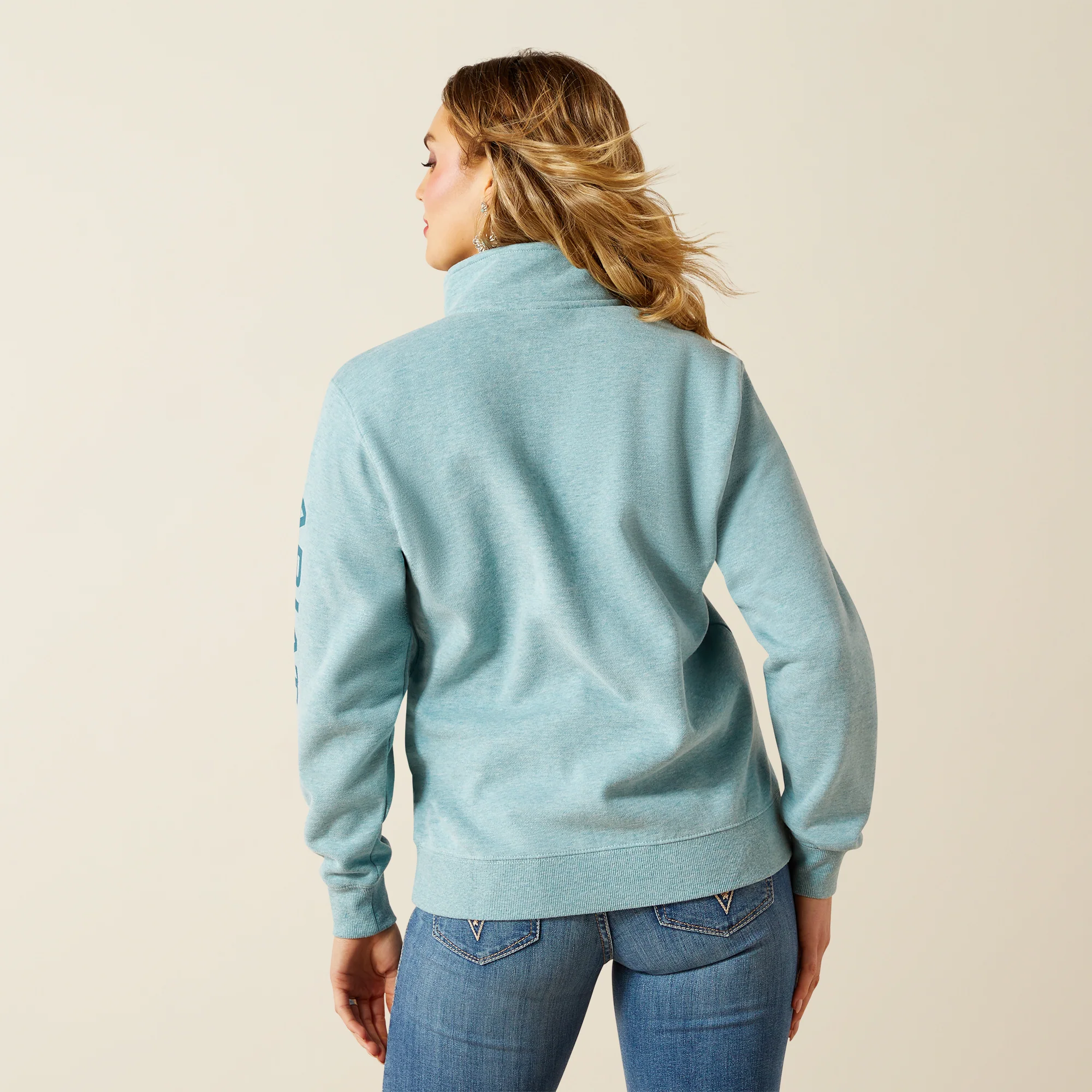 Ariat Women's Foundation 1/2 Zip Sweatshirt - Image 9
