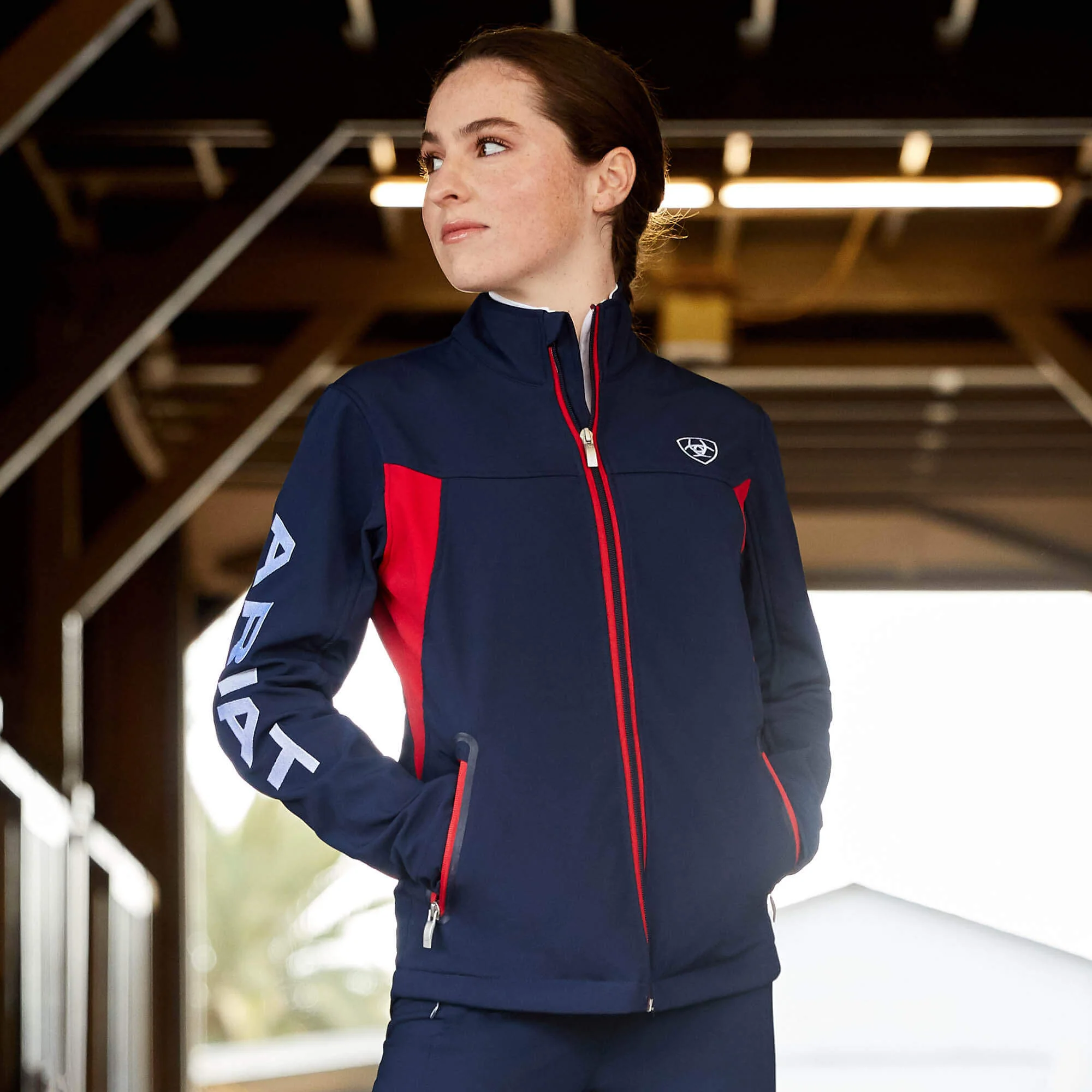 Ariat Women's New Team Softshell Jacket - Image 7