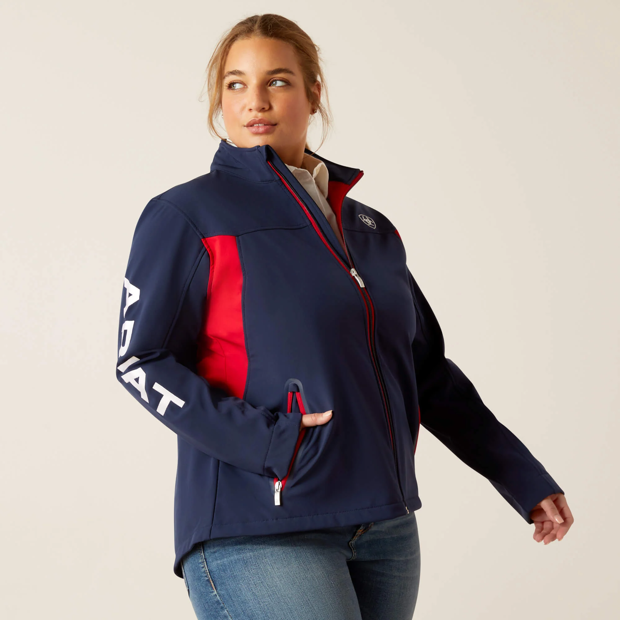 Ariat Women's New Team Softshell Jacket - Image 8