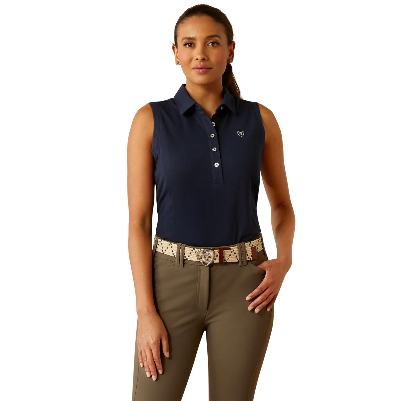 Ariat Women's Prix 3.0 Sleeveless Polo - Image 5