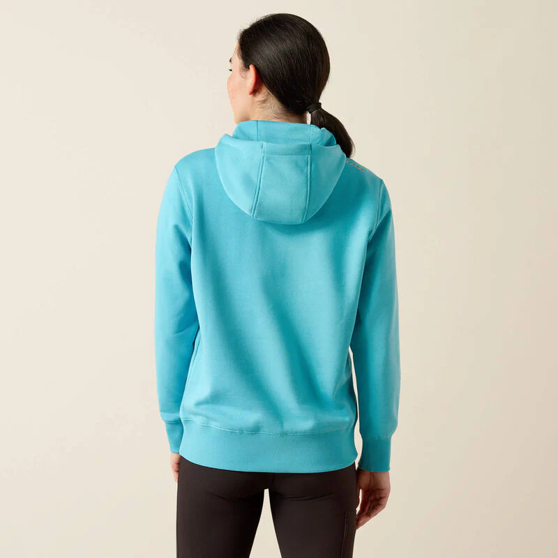 Ariat Women's Rebar Skill Set 1/2 Zip Hoodie - Image 2