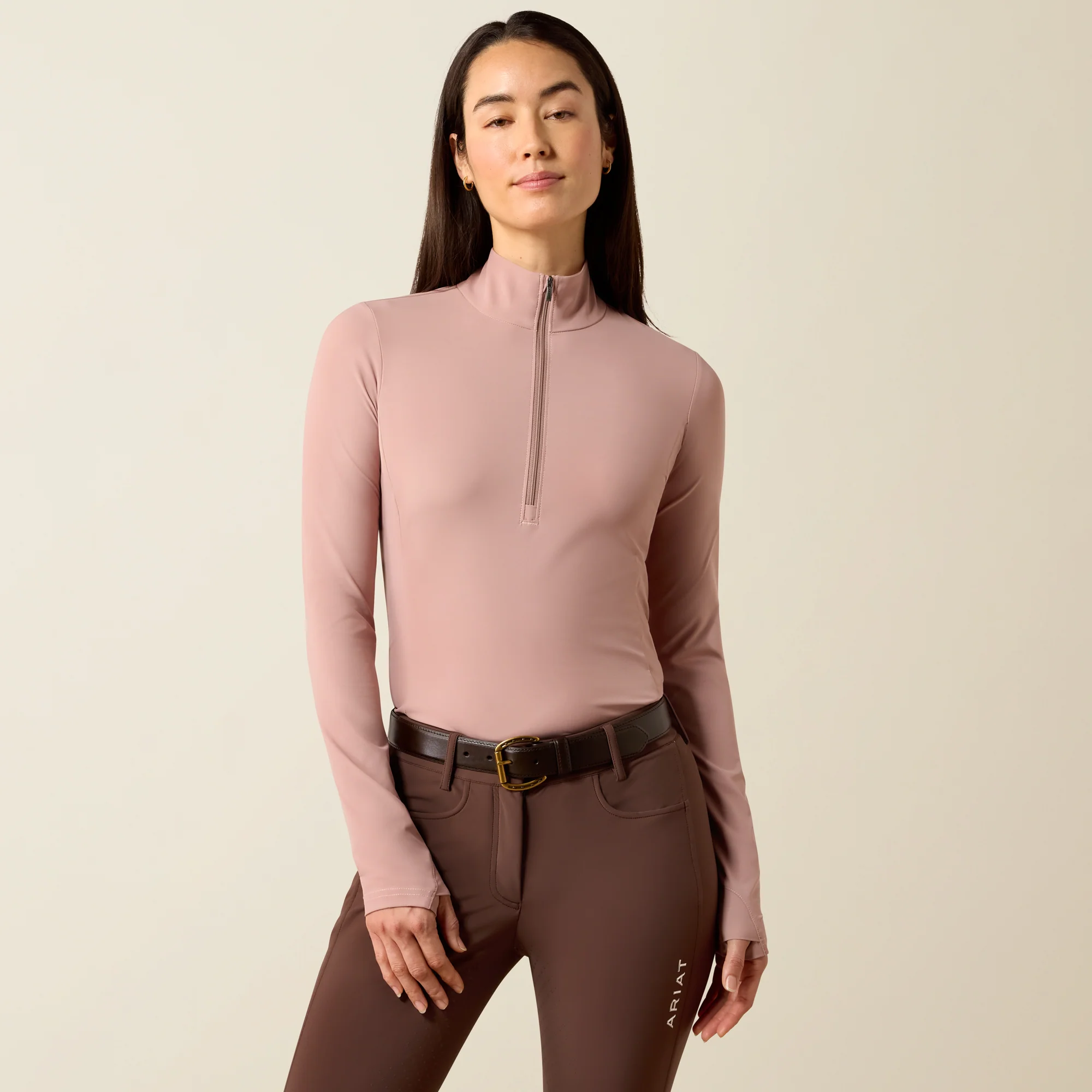 Ariat Women's SolVeil 1/2 Zip Baselayer