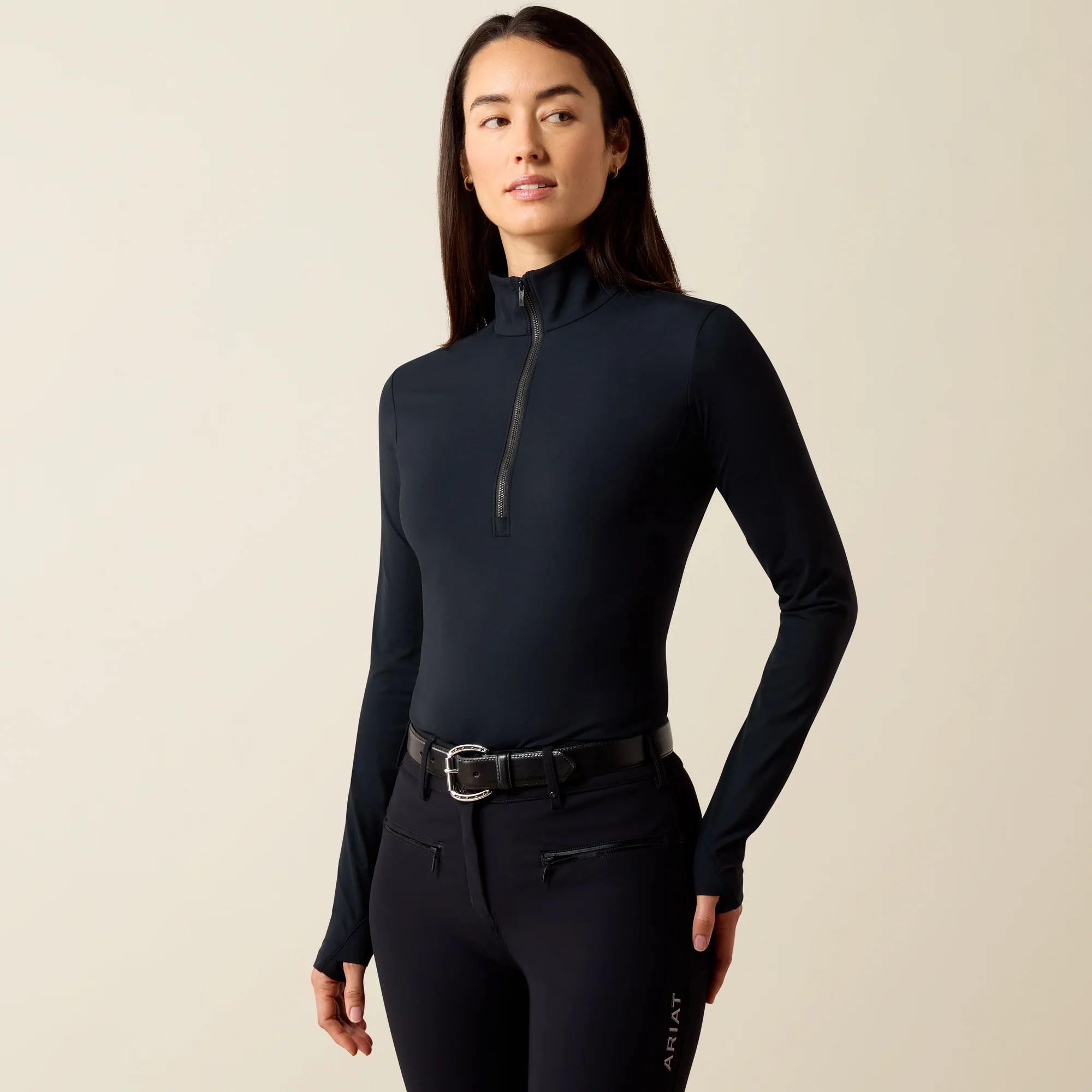 Ariat Women's SolVeil 1/2 Zip Baselayer - Image 20
