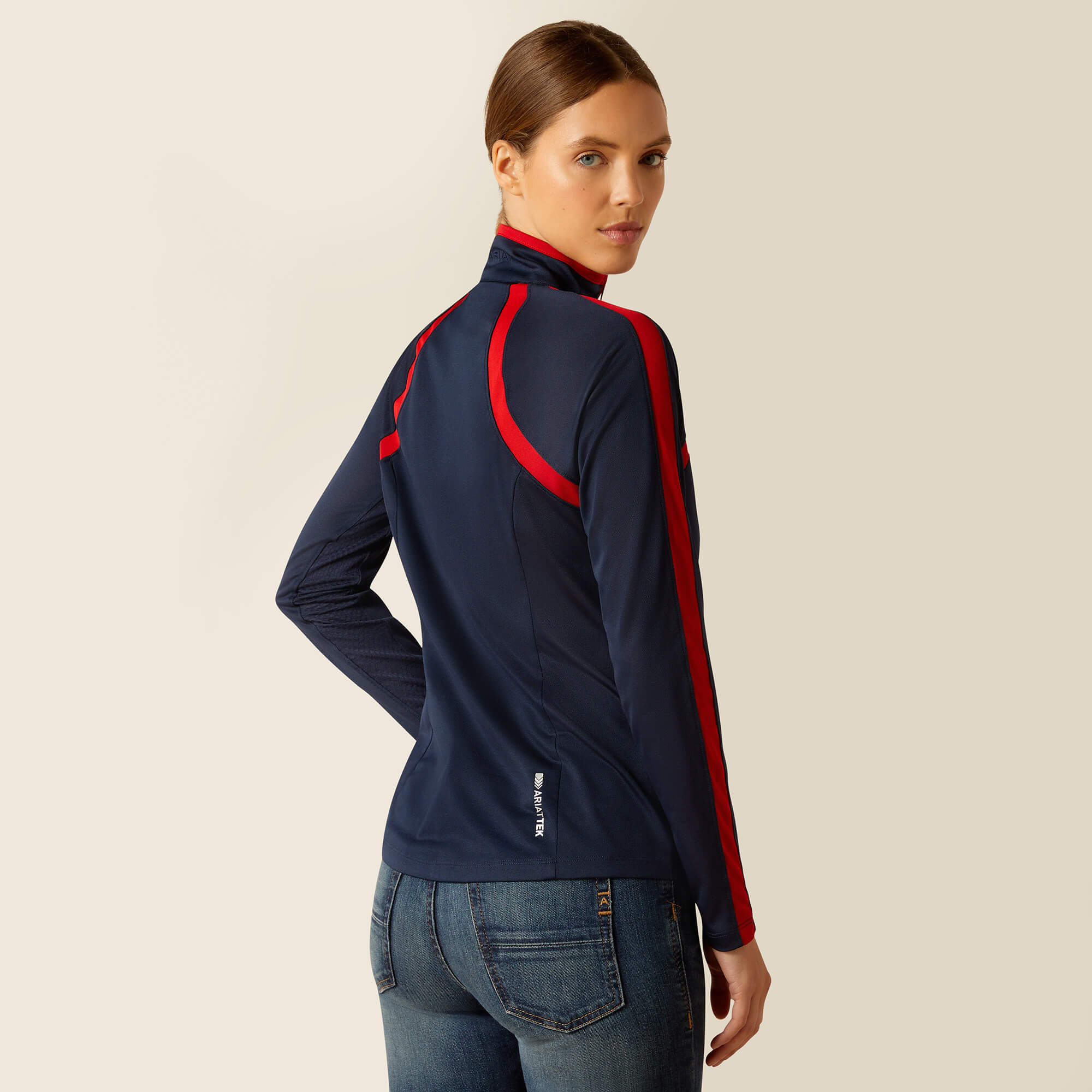 Ariat Women's Sunstopper 3.0 1/4 Zip Baselayer - Image 19