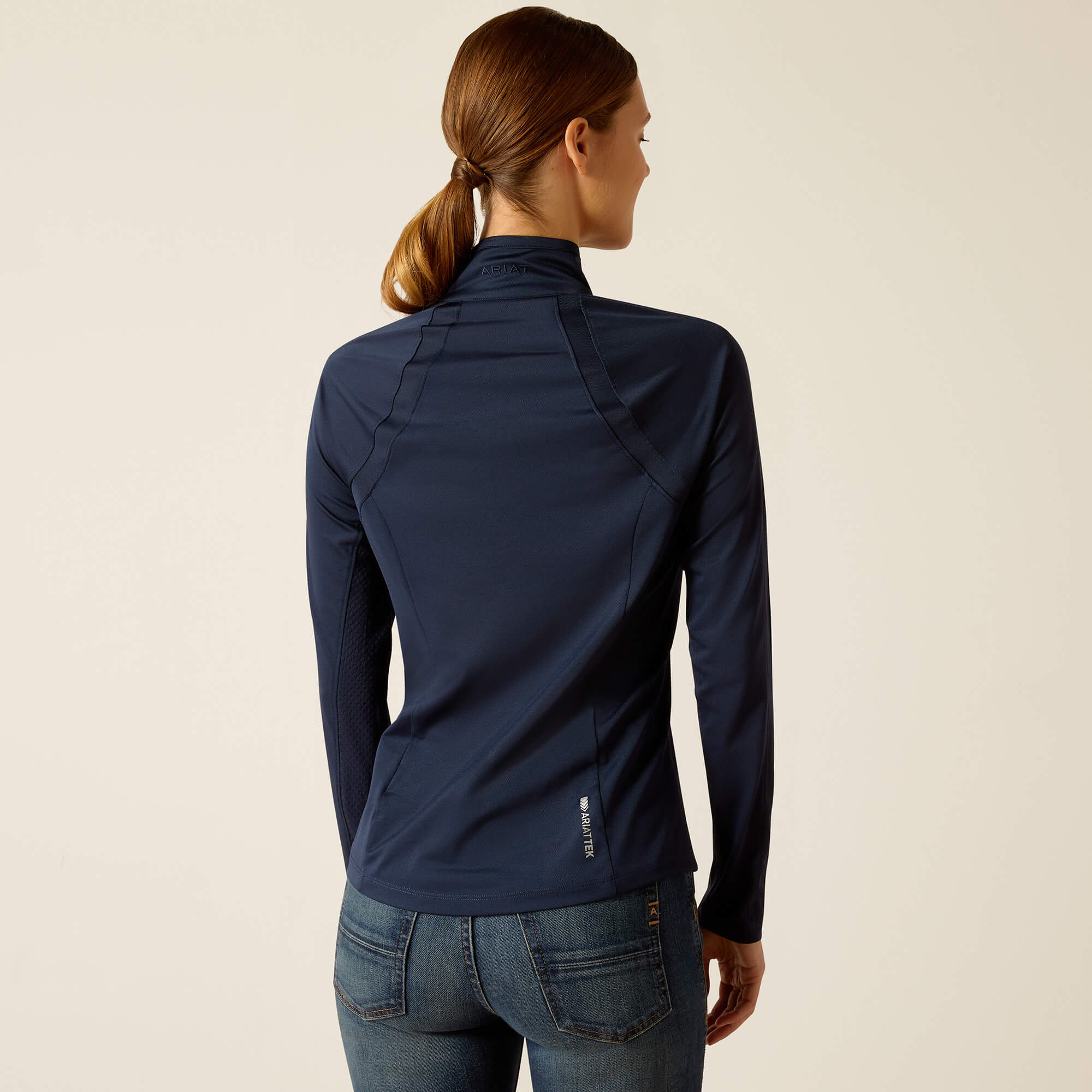 Ariat Women's Sunstopper 3.0 1/4 Zip Baselayer - Image 28