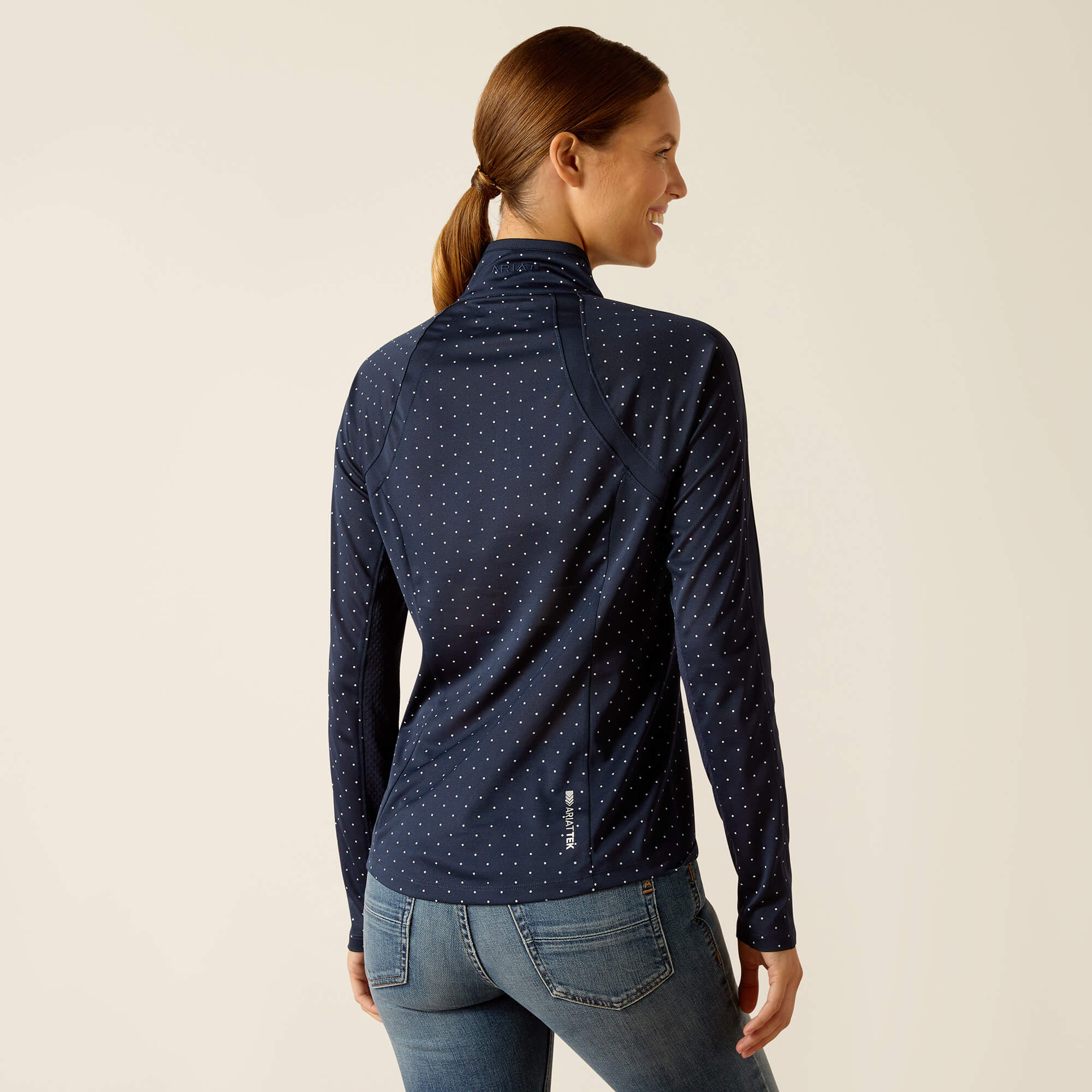 Ariat Women's Sunstopper 3.0 1/4 Zip Baselayer - Image 33