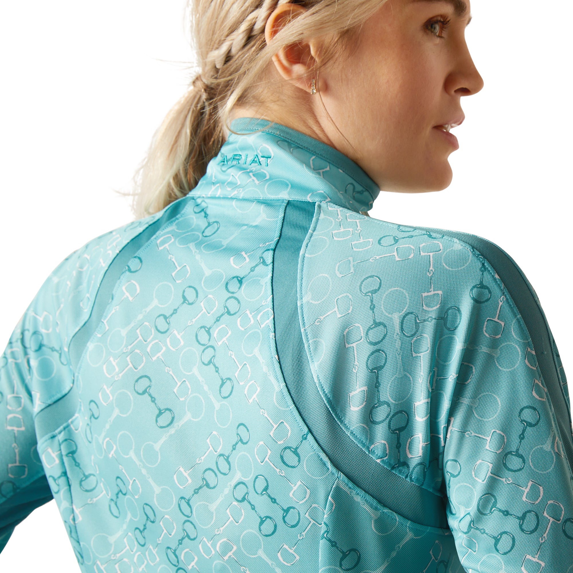 Ariat Women's Sunstopper 3.0 1/4 Zip Baselayer - Image 57