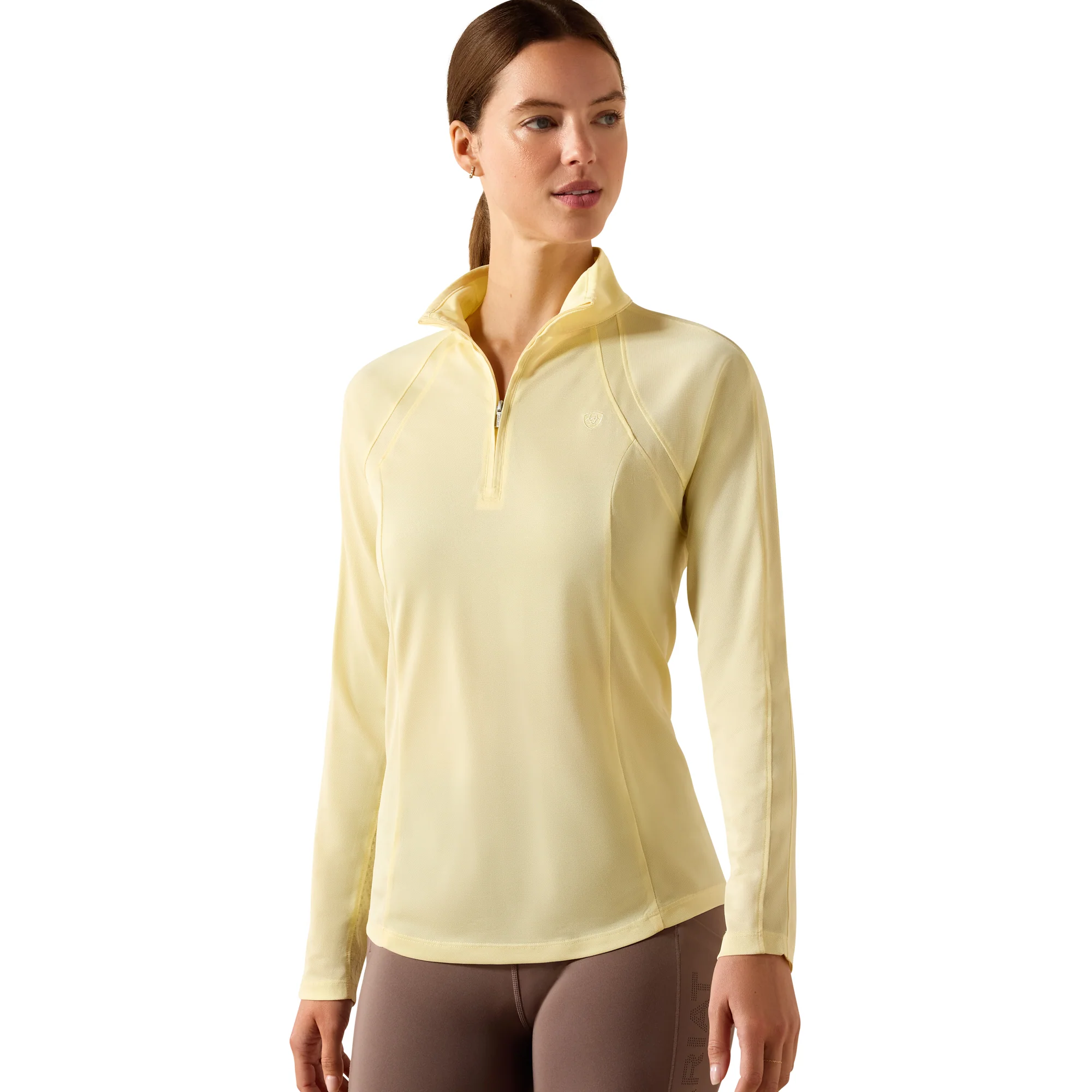 Ariat Women's Sunstopper 3.0 1/4 Zip Baselayer - Image 83