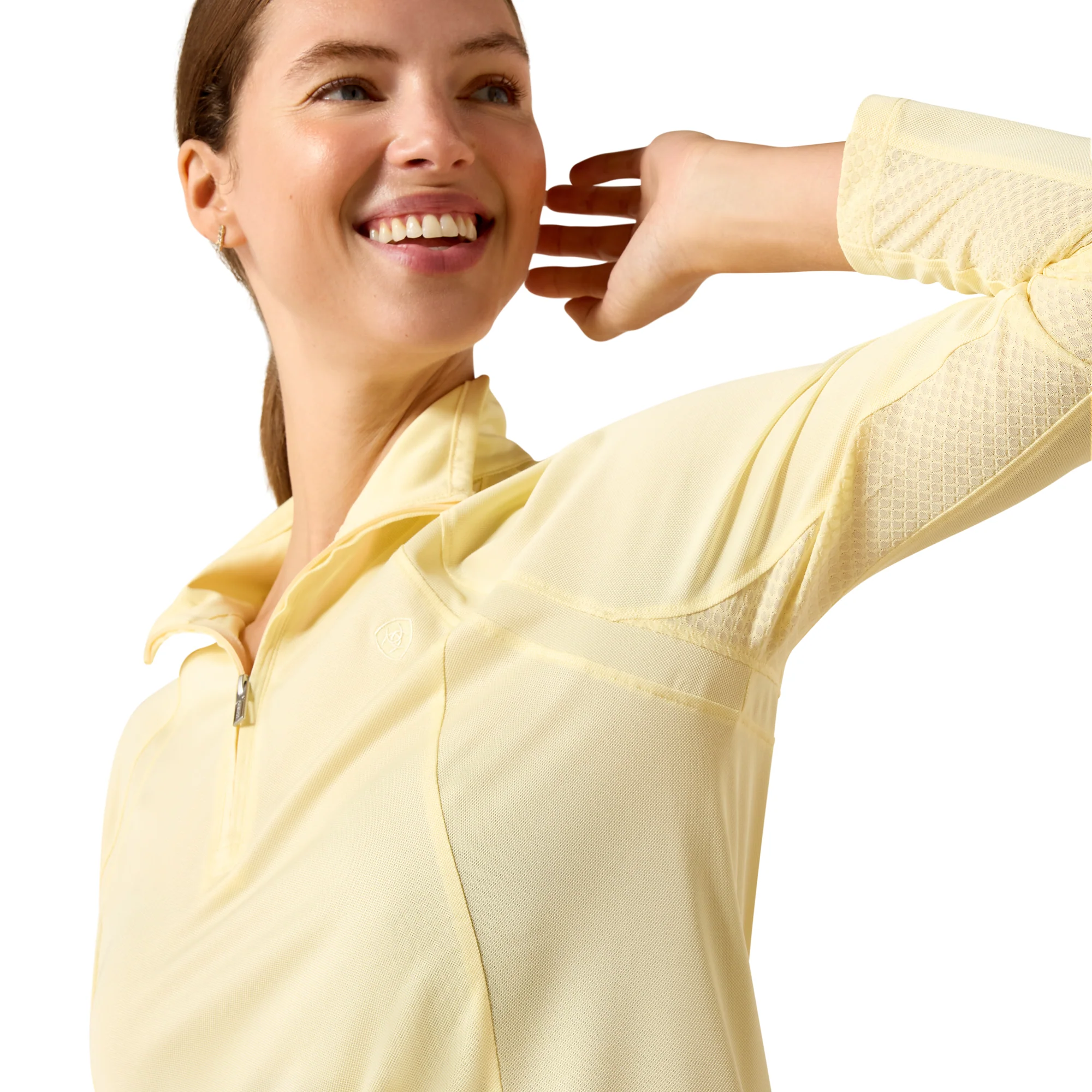 Ariat Women's Sunstopper 3.0 1/4 Zip Baselayer - Image 84