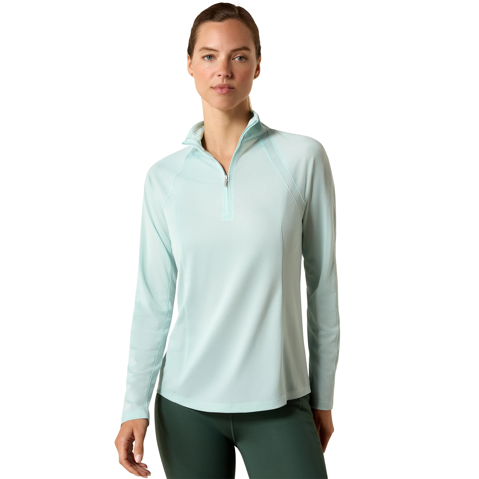 Ariat Women's Sunstopper 3.0 1/4 Zip Baselayer - Image 87