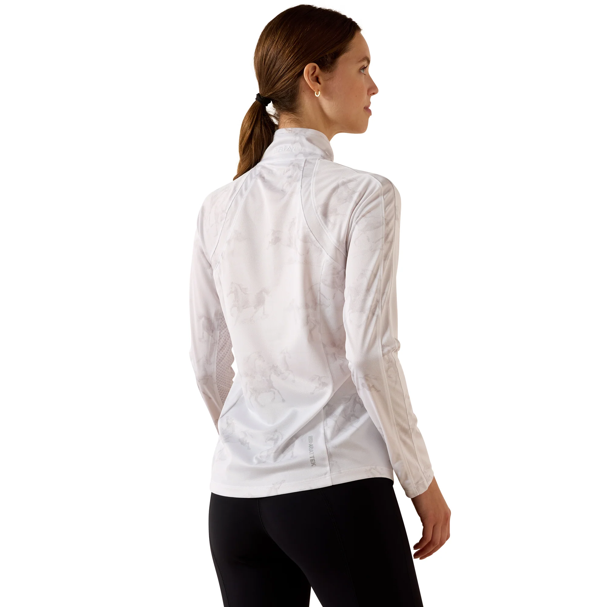 Ariat Women's Sunstopper 3.0 1/4 Zip Baselayer - Image 97
