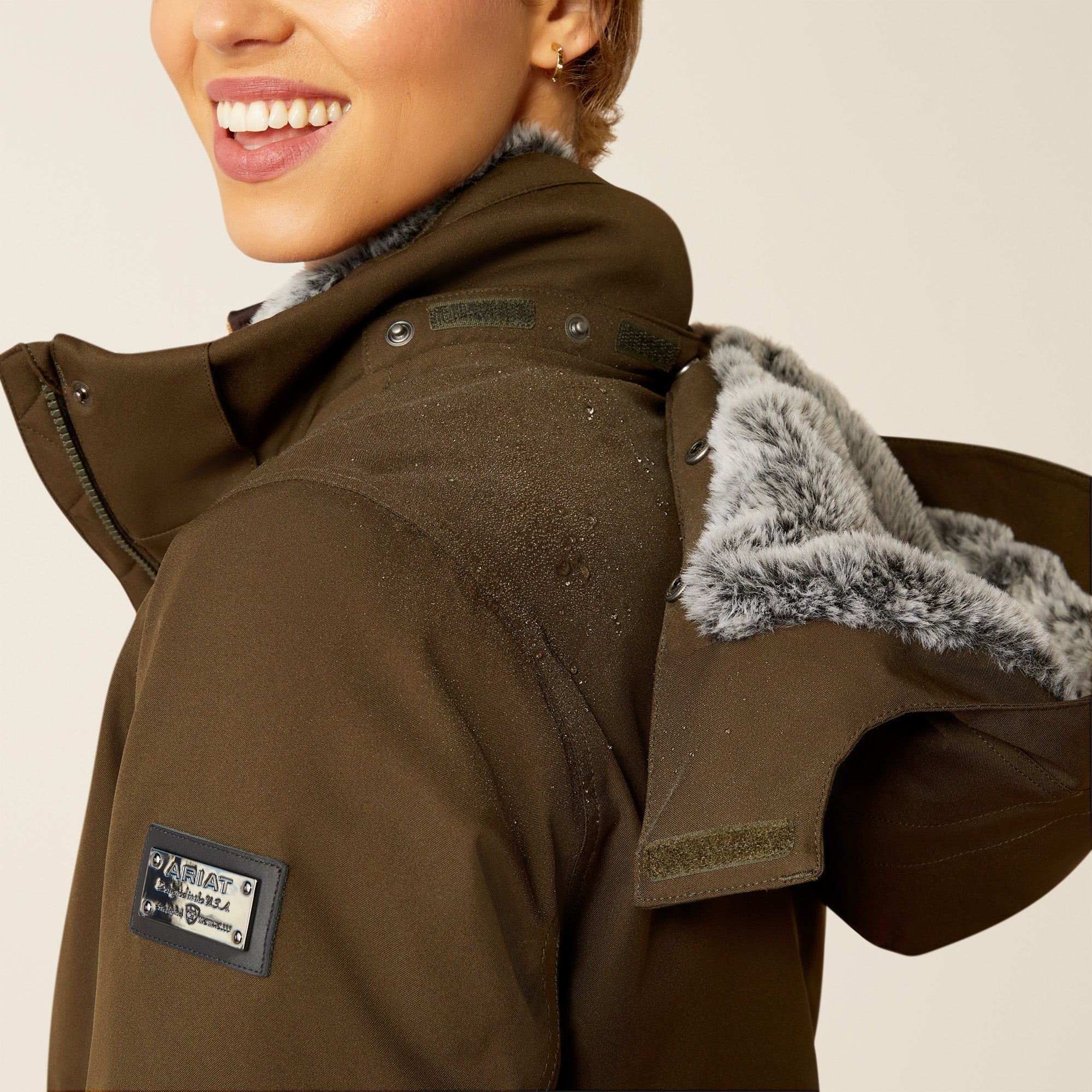Ariat Women's Tempest Waterproof Insulated Parka - Image 8