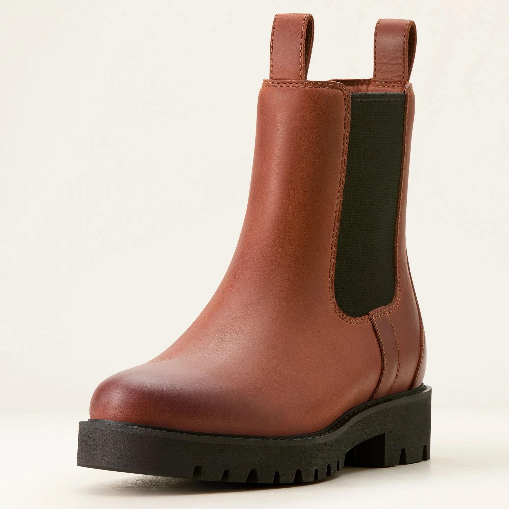 Ariat Women's Wexford Lug Mid Waterproof Chelsea Boot - Rockwood