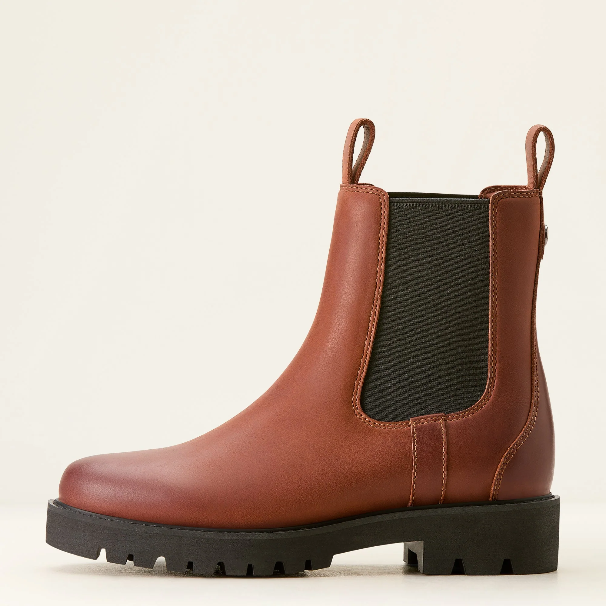 Ariat Women's Wexford Lug Mid Waterproof Chelsea Boot - Rockwood - Image 9