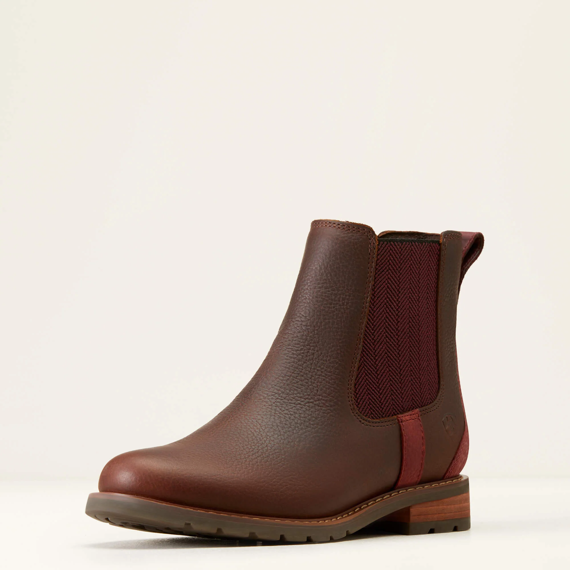 Ariat Women's Wexford Waterproof Chelsea Boot - Dark Brown