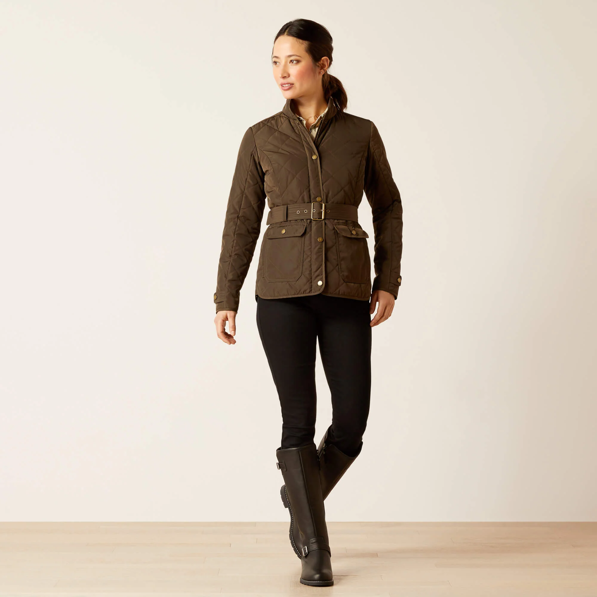 Ariat Women's Woodside Jacket - Earth - Image 3