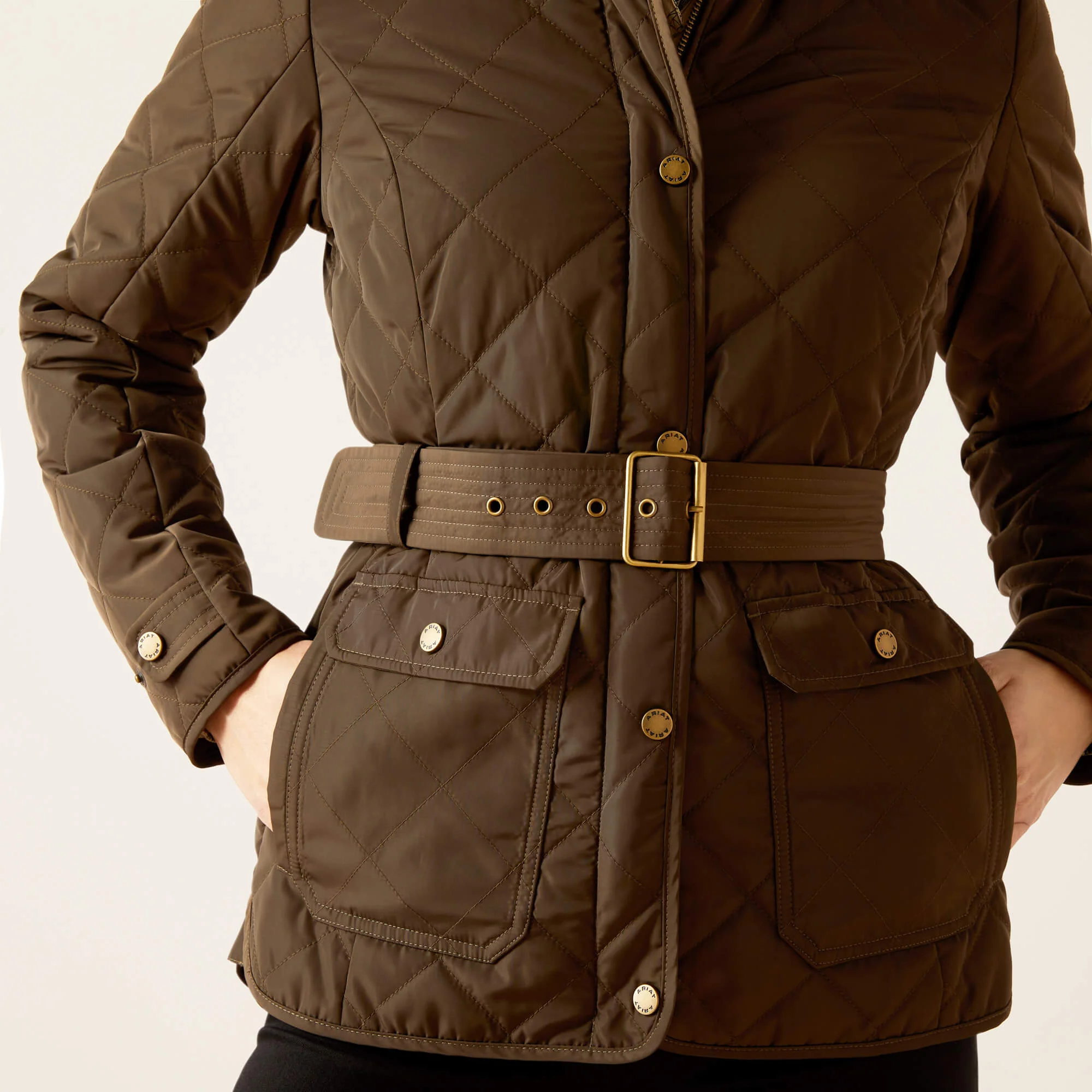 Ariat Women's Woodside Jacket - Earth - Image 4