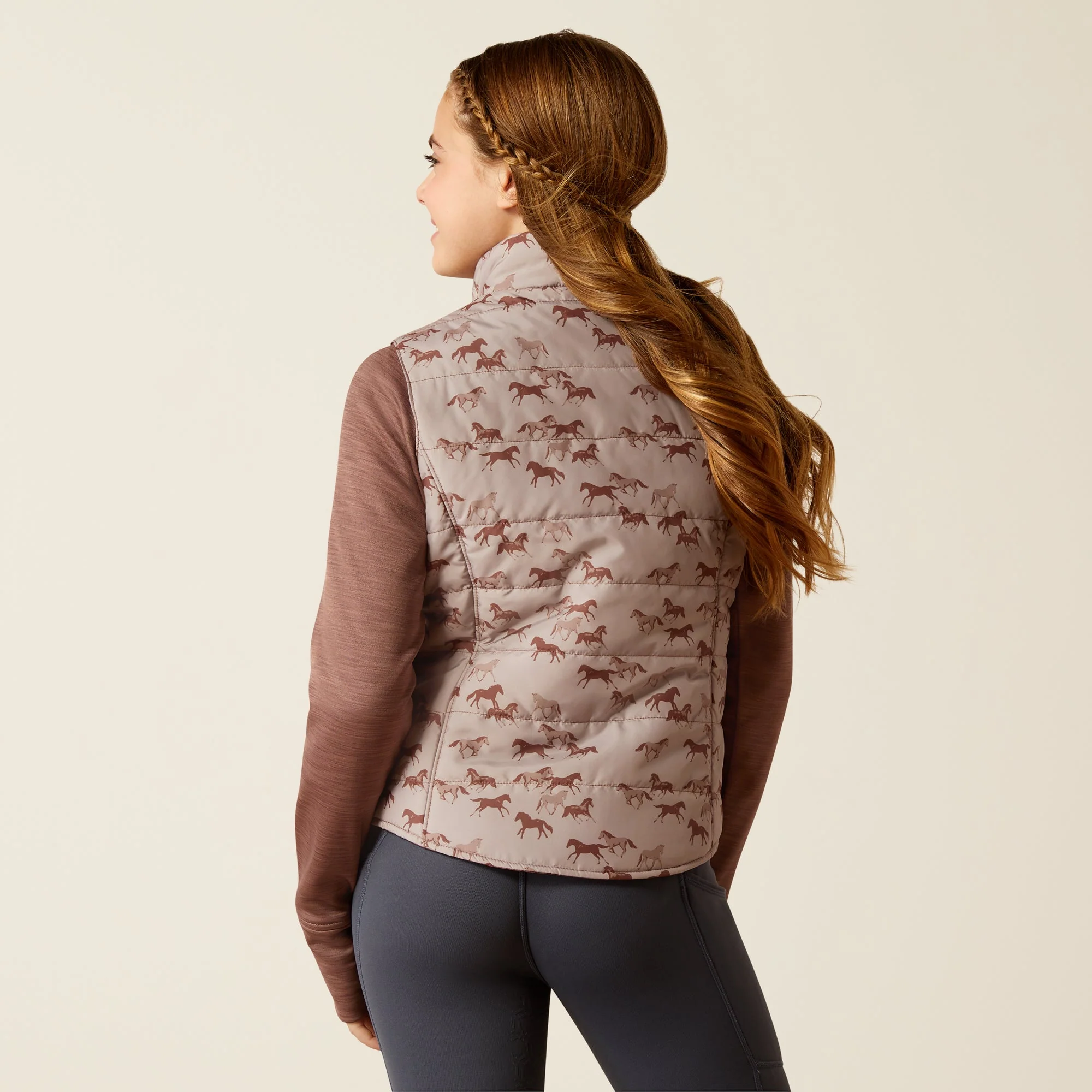 Ariat Youth Bella Insulated Reversible Vest - Image 2