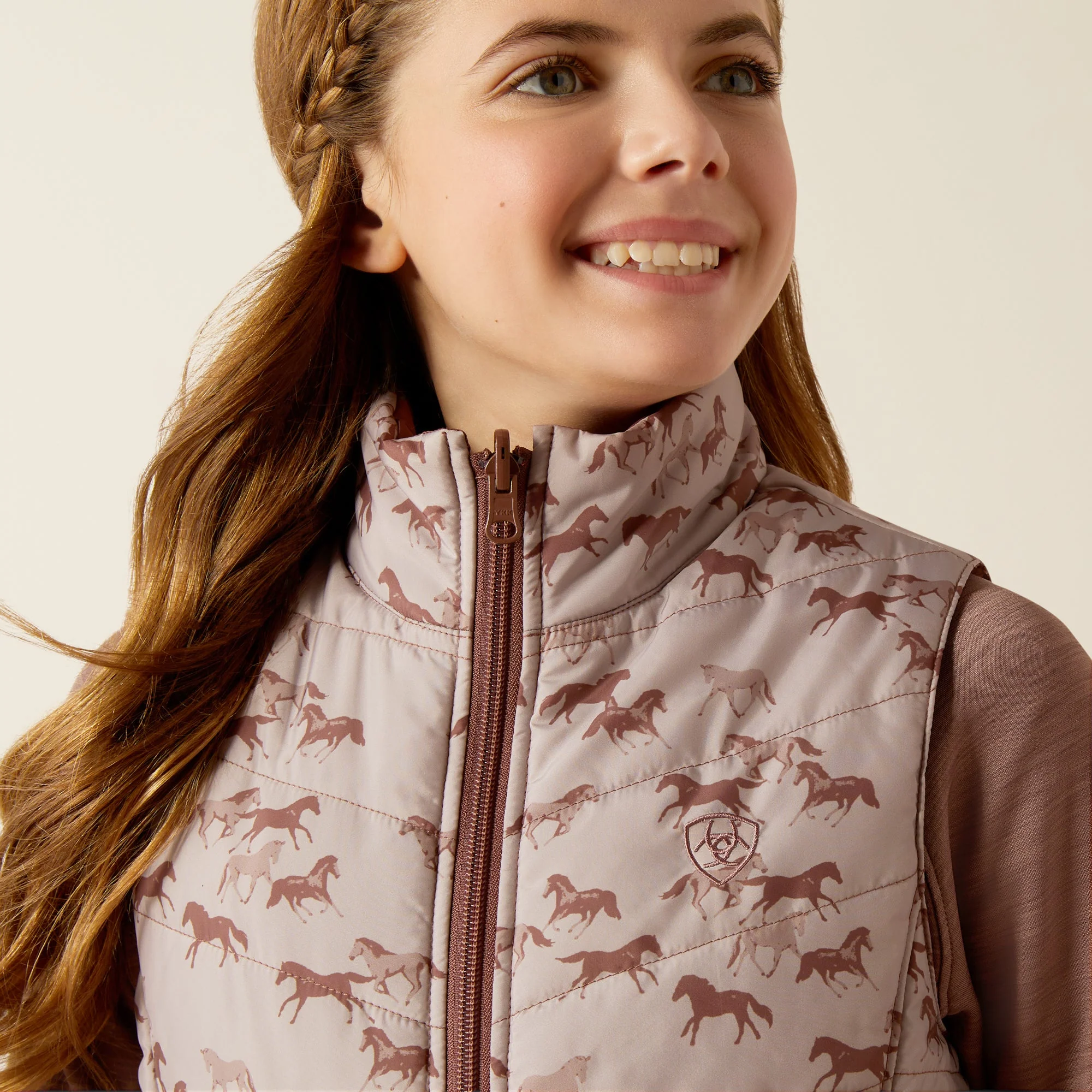 Ariat Youth Bella Insulated Reversible Vest - Image 4