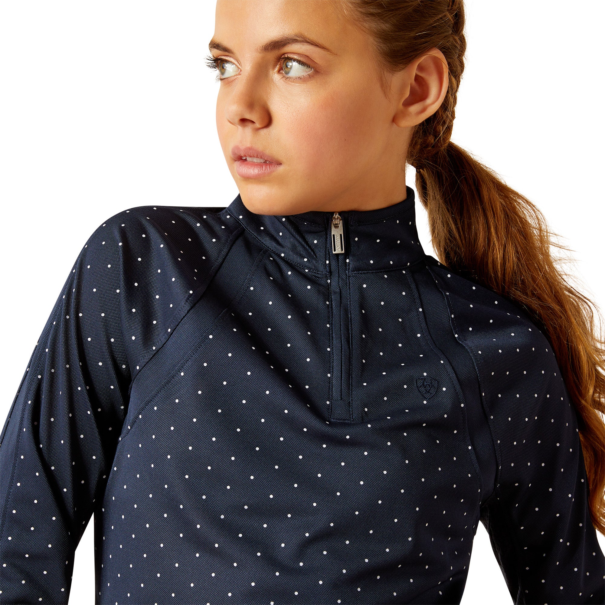 Ariat Youth Sunstopper 3.0 1/4 Zip Baselayer - Image 11