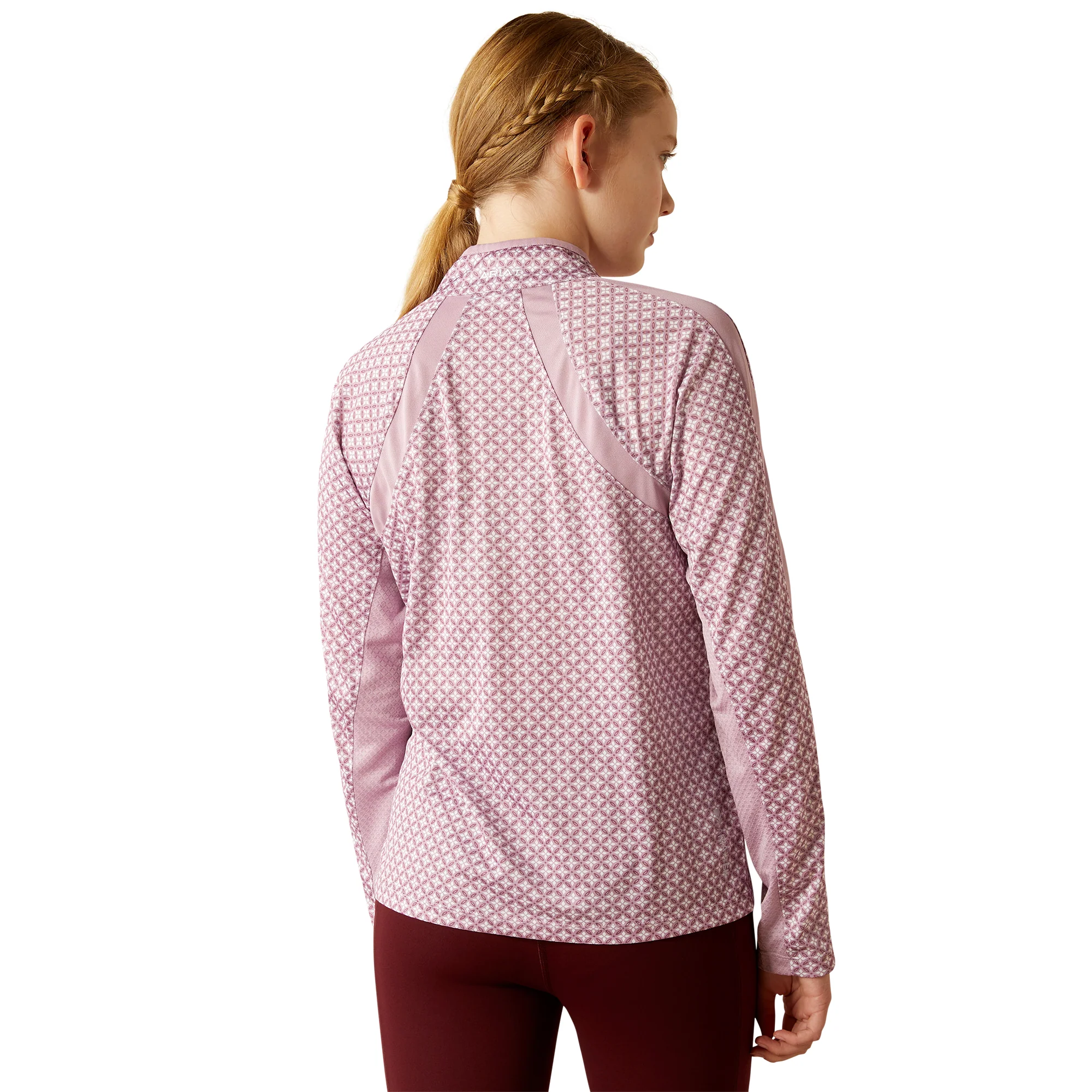 Ariat Youth Sunstopper 3.0 1/4 Zip Baselayer - Image 21