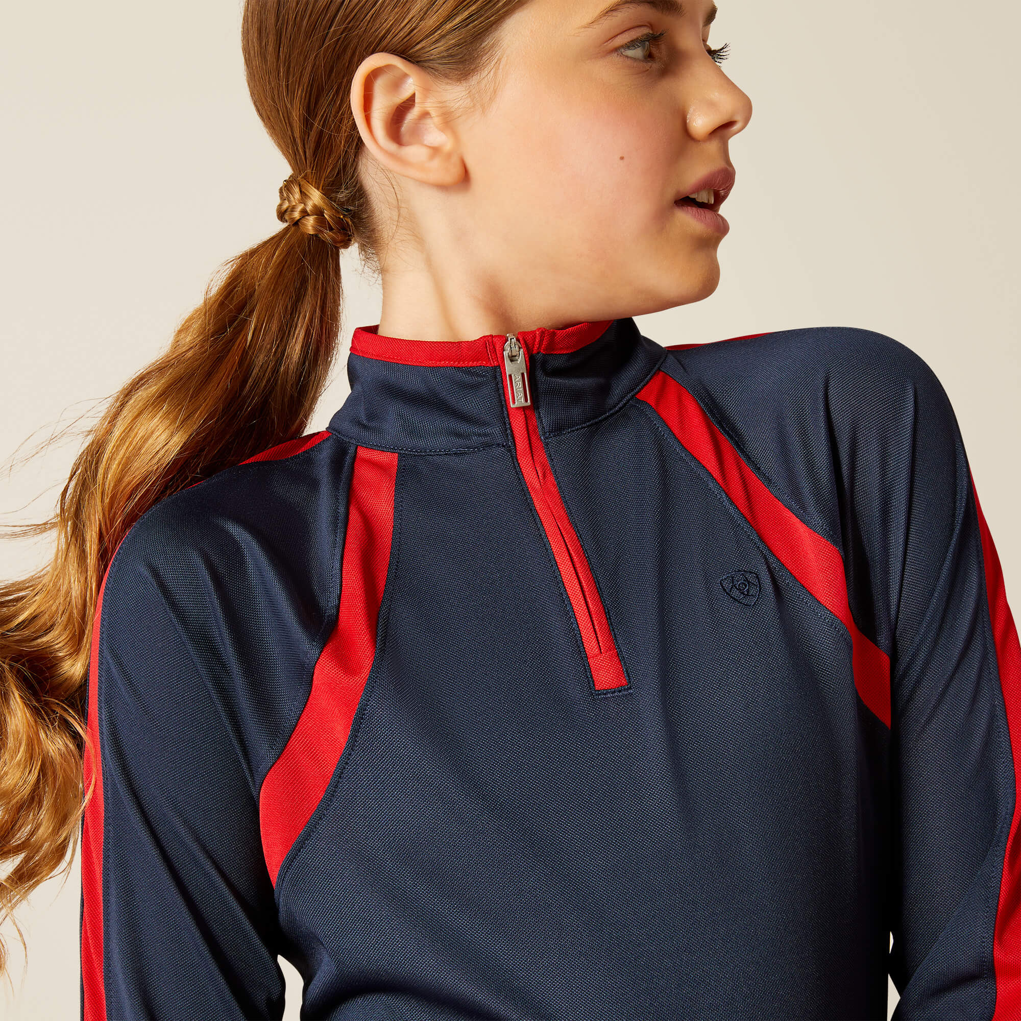 Ariat Youth Sunstopper 3.0 1/4 Zip Baselayer - Image 5