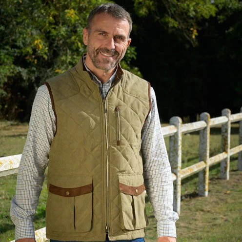 Baleno Thames Mens Stylish Quilted Bodywarmer - Image 4