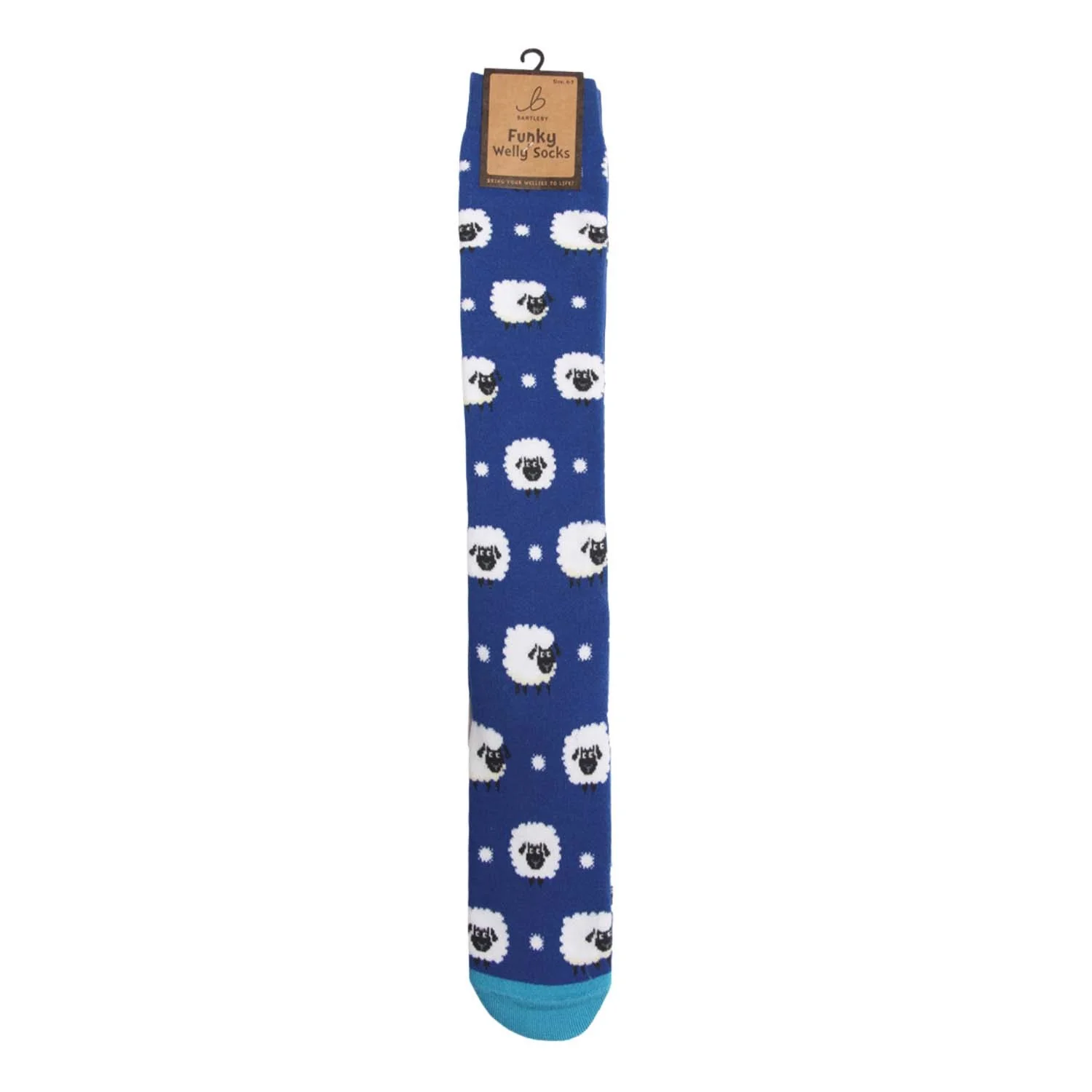 Bartleby Ladies Funky Welly Socks - Image 3