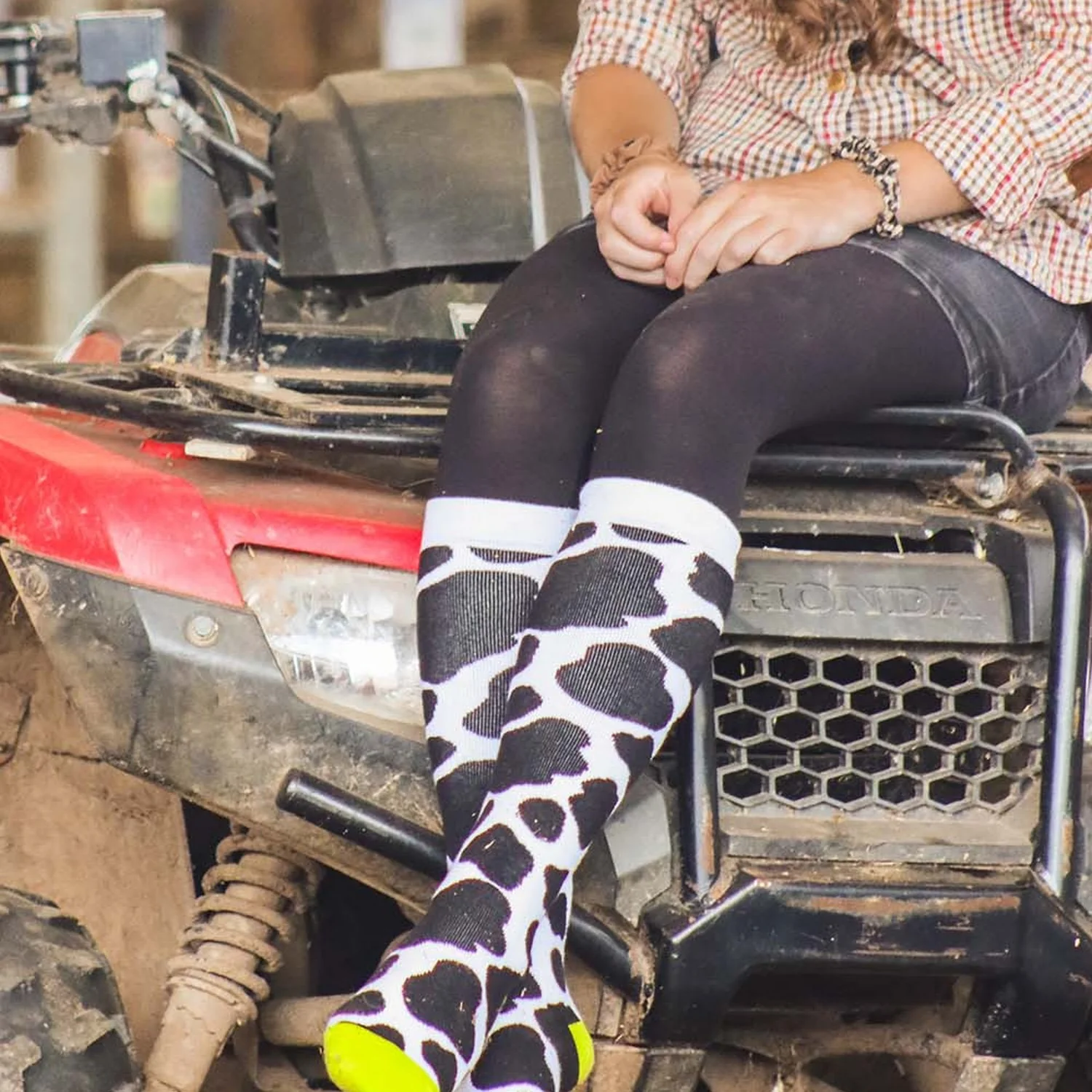 Bartleby Ladies Funky Welly Socks - Image 5