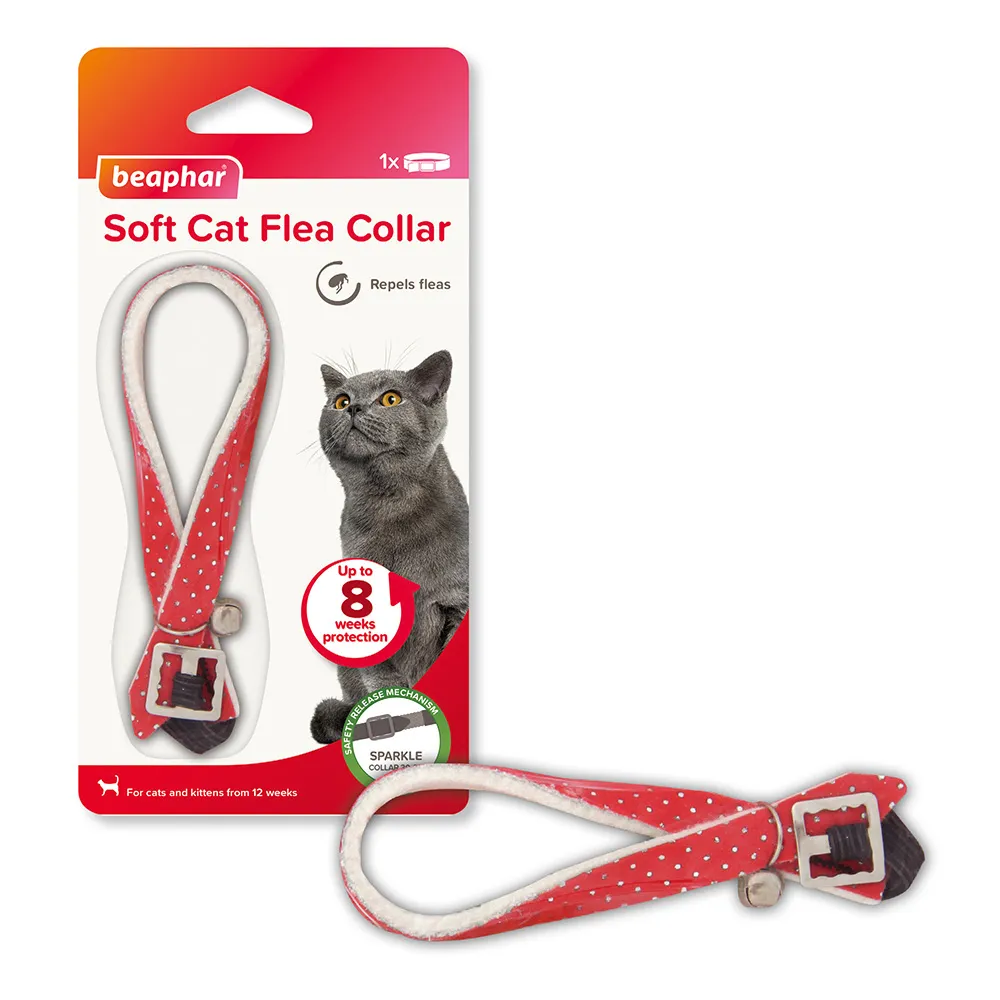 Beaphar Sparkle Soft Cat Flea Collar - Image 2