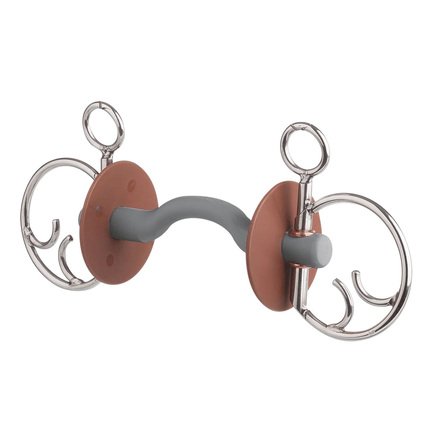 Beris Hard Kimblewick Bit with Tongue Port Bar