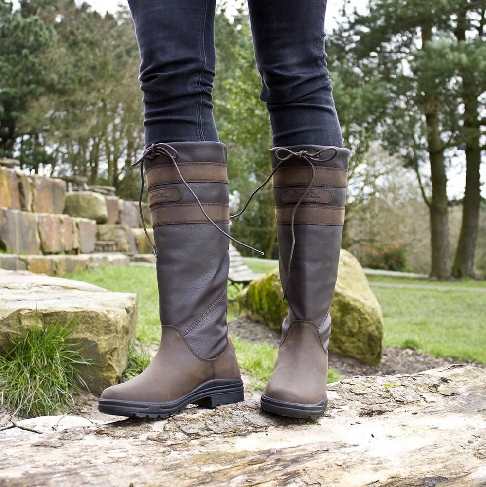 Brogini Longridge Ladies Easy-Care Country Boots - Image 2