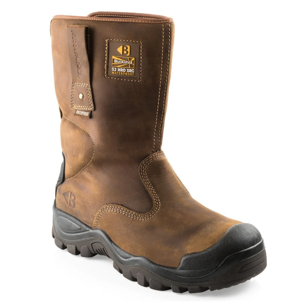 Buckbootz BSH010BR Safety Rigger Boot - Image 3