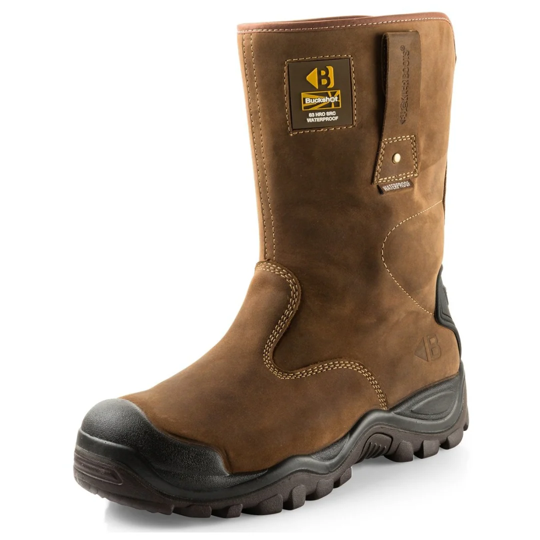 Buckbootz BSH010BR Safety Rigger Boot - Image 4