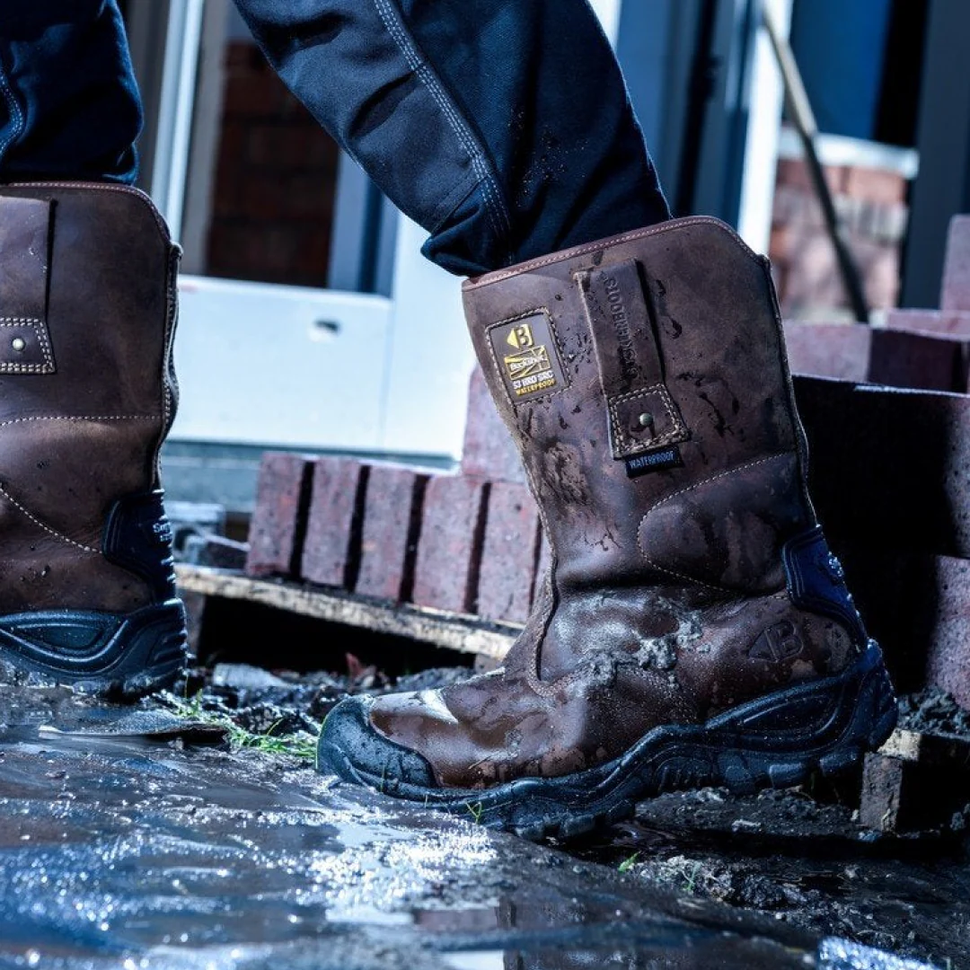 Buckbootz BSH010BR Safety Rigger Boot - Image 5