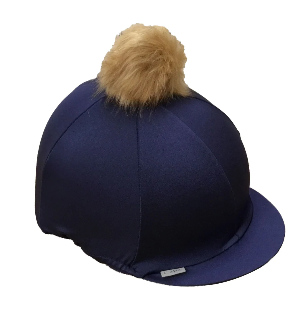 Capz Pom Pom Lycra Hat Cover - Image 2