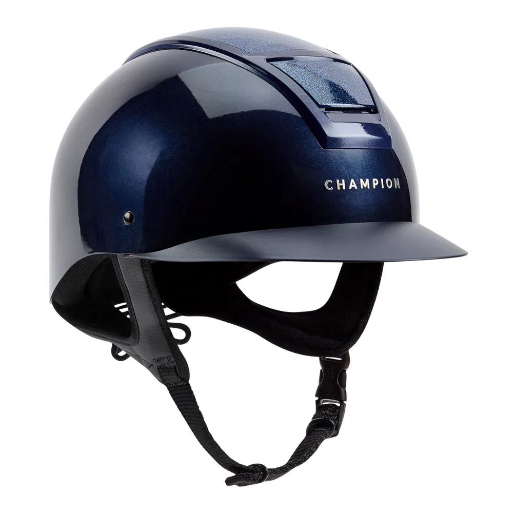 Champion Insight Glitter Oval Standard Peak Riding Hat - Image 3