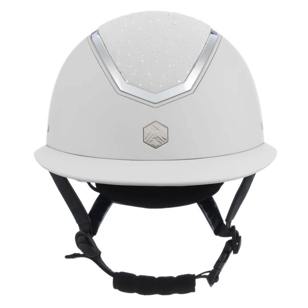 GS Exclusive Charles Owen Pearl Grey Wide Peak Kylo with MIPS Riding Hat - Image 2