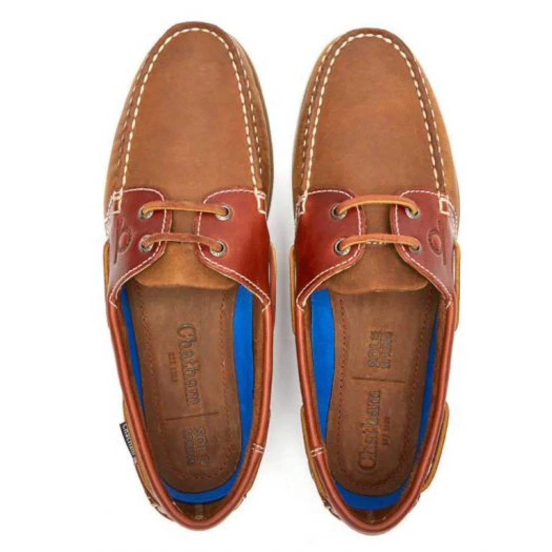 Chatham Mens Bermuda II G2 Leather Boat Shoes - Image 6