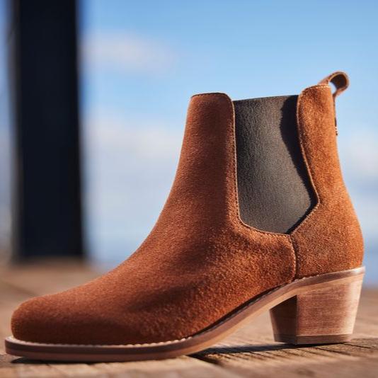 Chatham Ladies Barbury Mid Heel Chalsea Boots - Image 10