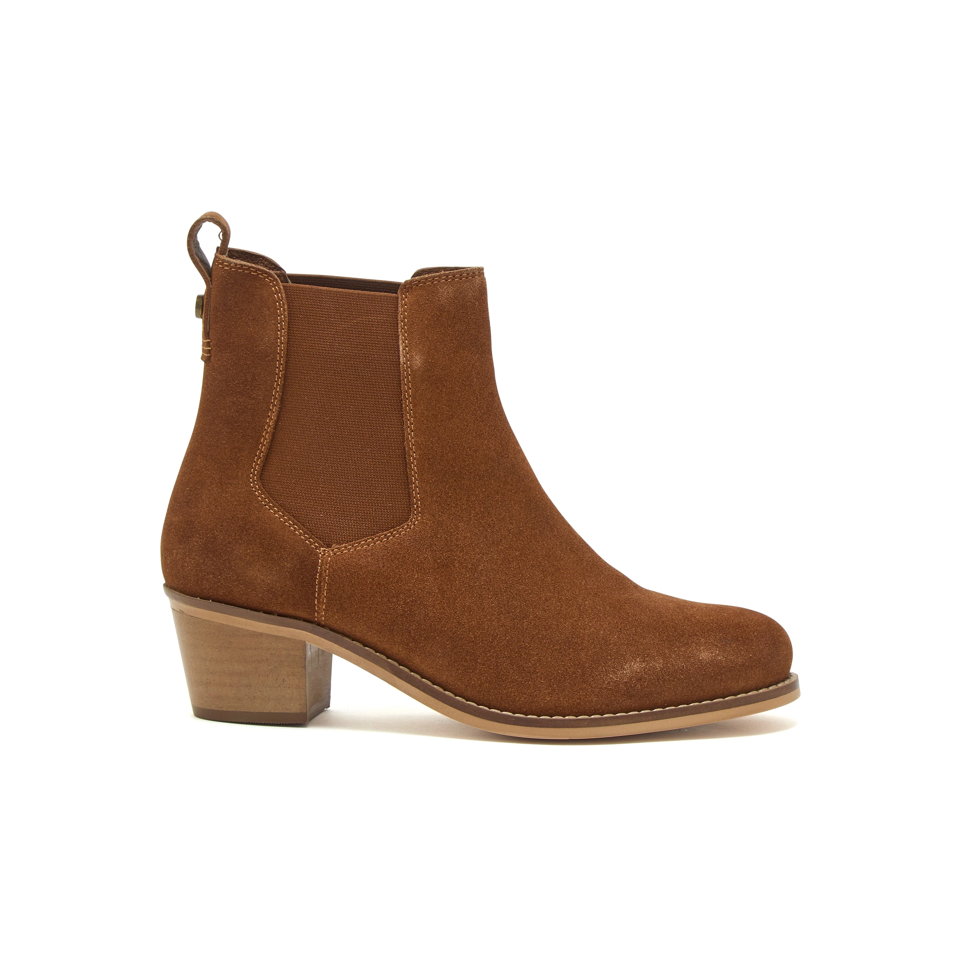 Chatham Ladies Barbury Mid Heel Chalsea Boots - Image 3