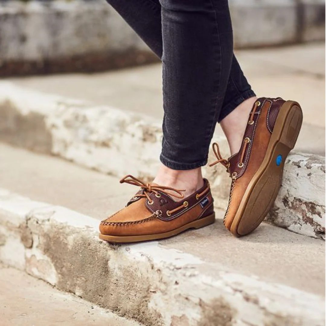Chatham Bermuda Lady II G2 Leather Boat Shoes - Image 4
