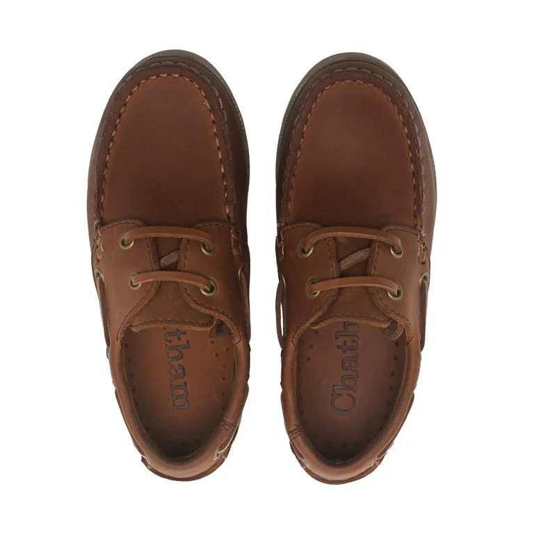 Chatham Henry Kids Nubuck Boat Shoes - Image 2