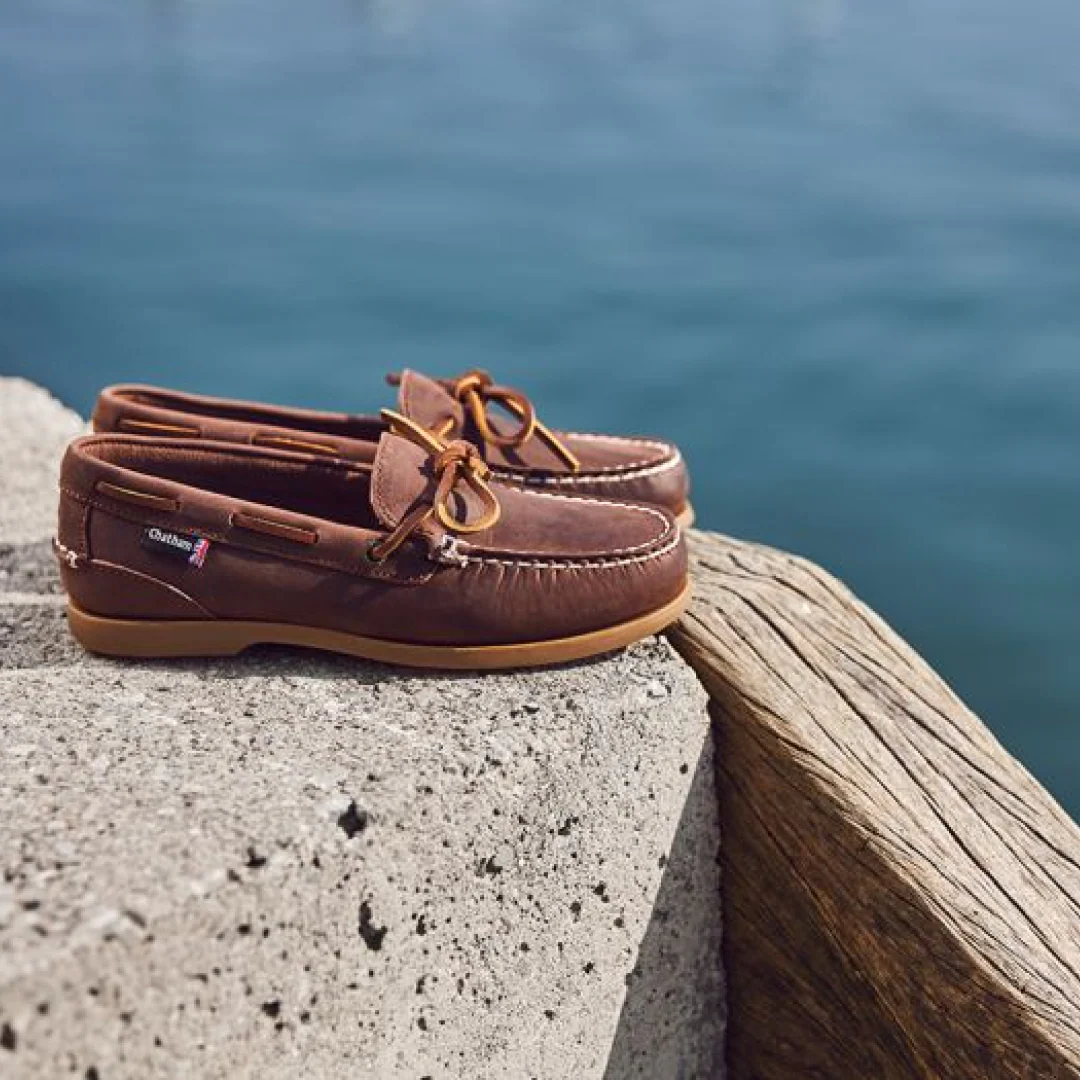 Chatham Ladies Olivia G2 Premium Nubuck Slip On Deck Shoes - Image 12