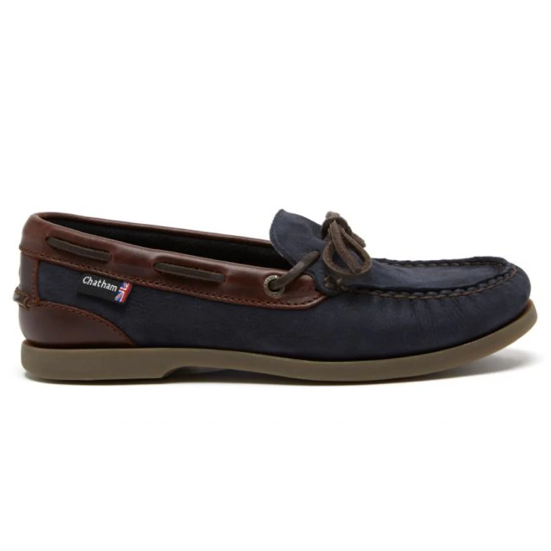 Chatham Ladies Olivia G2 Premium Nubuck Slip On Deck Shoes - Image 5