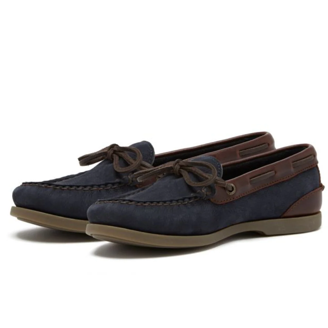 Chatham Ladies Olivia G2 Premium Nubuck Slip On Deck Shoes - Image 6