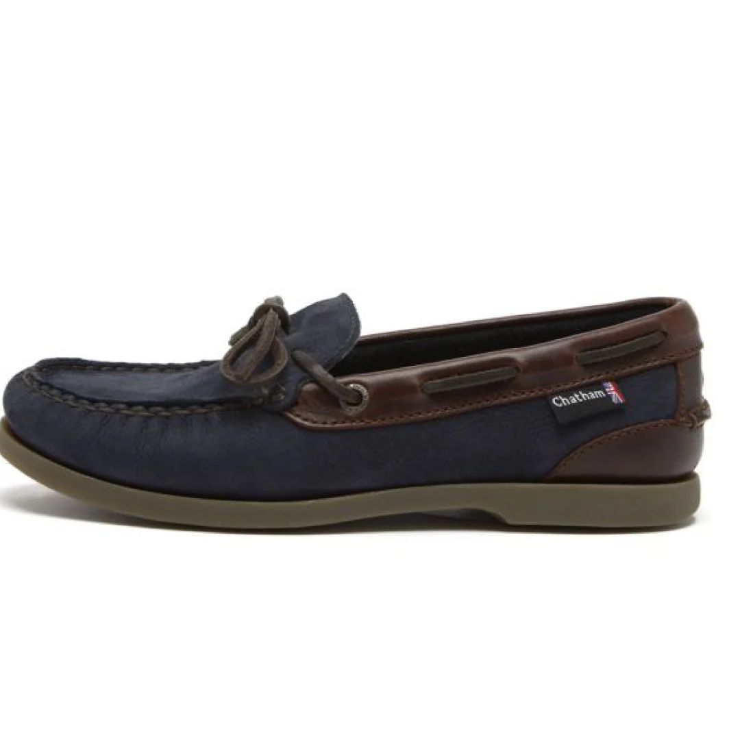 Chatham Ladies Olivia G2 Premium Nubuck Slip On Deck Shoes - Image 8